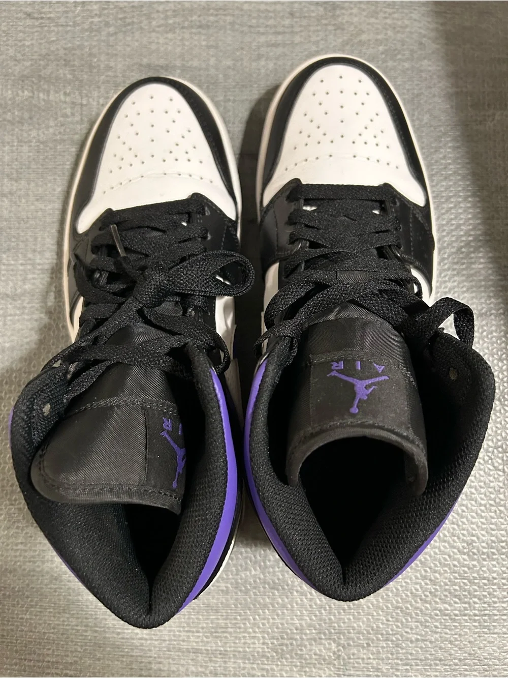 🔥 Nike Air Jordan 1 Mid Dark Iris — Men’s Size 9
